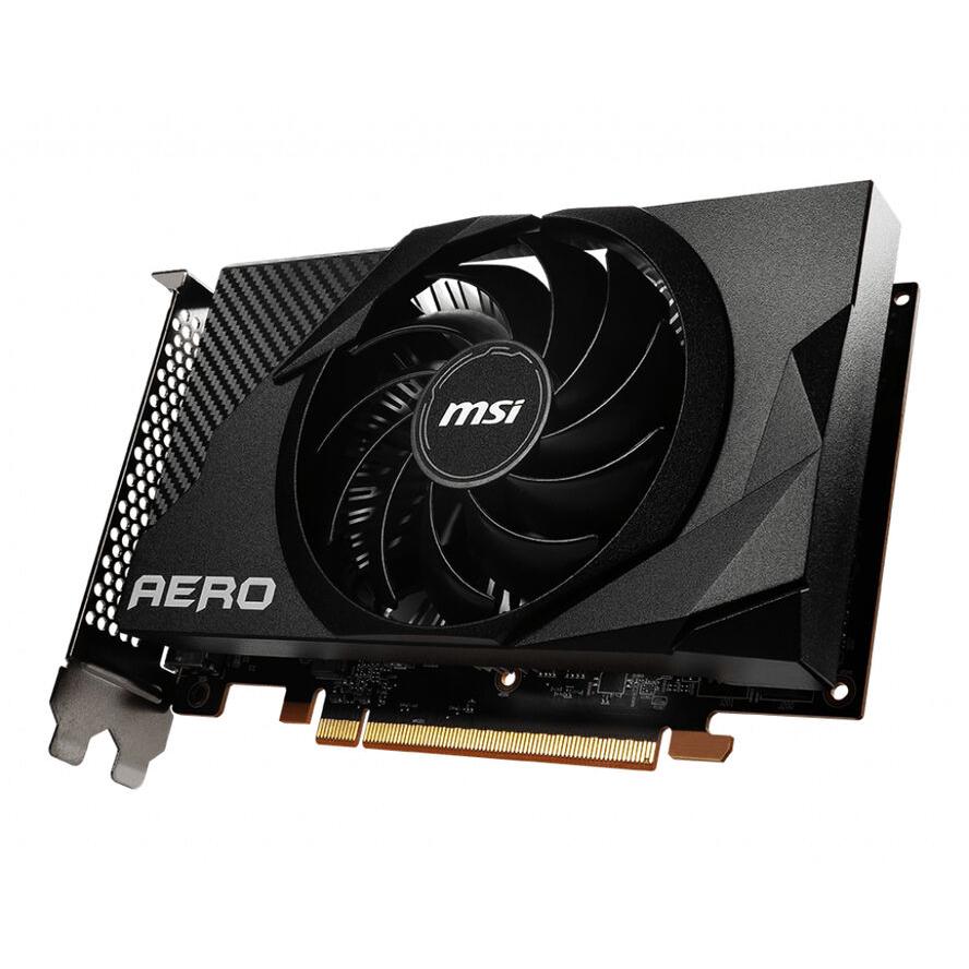 MSI Radeon RX6400 AERO ITX 4GB GDDR6 HDMI DVI DP