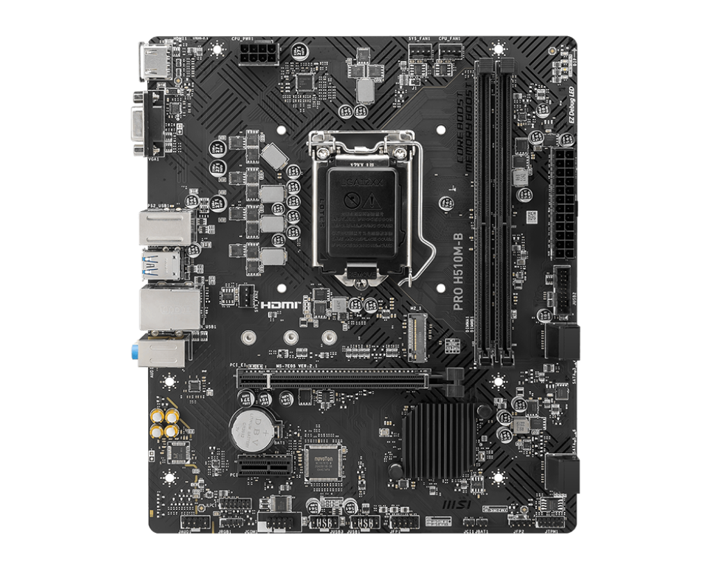 Дънна платка MSI PRO H510M-B - 68353