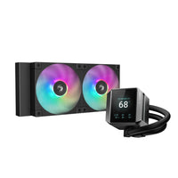 Охлаждаща система DeepCool MYSTIQUE 240 ARGB LCD Screen - R-LX550-BKADSNC-G-1 thumbnail 1