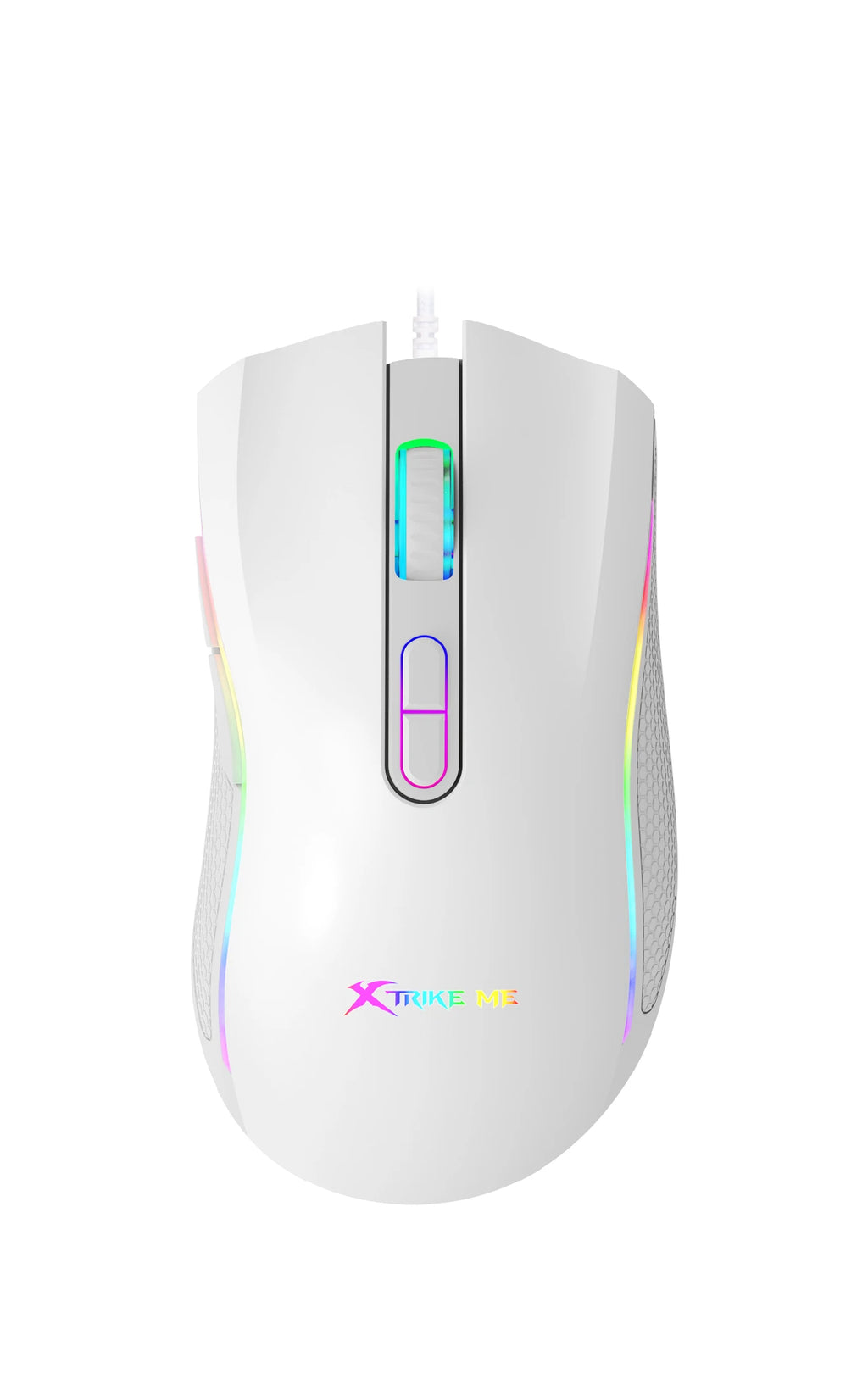 Мишка, Xtrike ME Gaming Mouse GM-314 White - 7200dpi, RGB