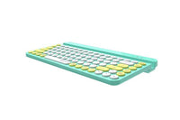 Безжична клавиатура A4tech Fstyler FBK30, Bluetooth, 2.4G, Стойка за телефон, Кирилизирана, Авокадо - A4-KEY-FBK30-AVOCADO thumbnail 5