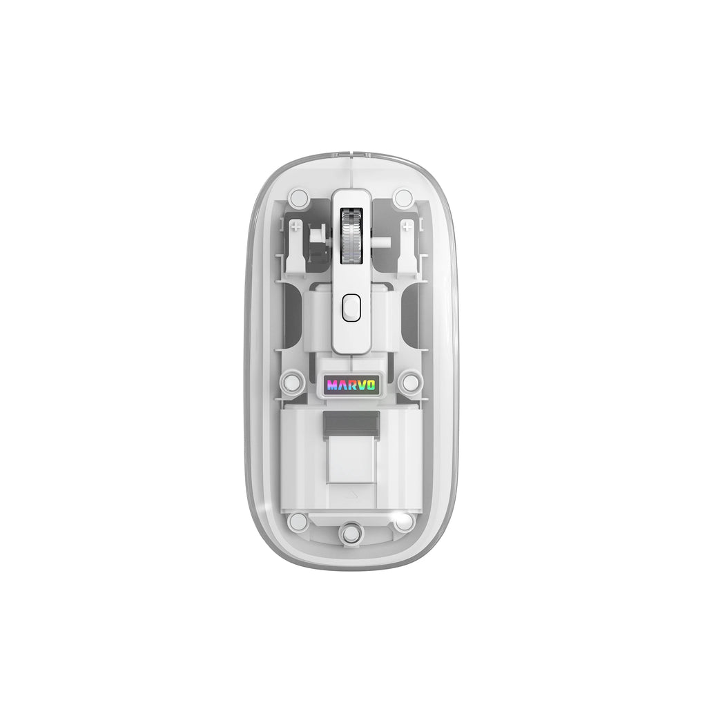 Мишка, Marvo Wireless Mouse M810W White - 1600dpi, 2.4G, Bluetooth