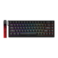 Професионална геймърска механична клавиатура Madlions MAD 68 HE Flagship 8K, Magnetic Amber Pro Switches Black thumbnail 1