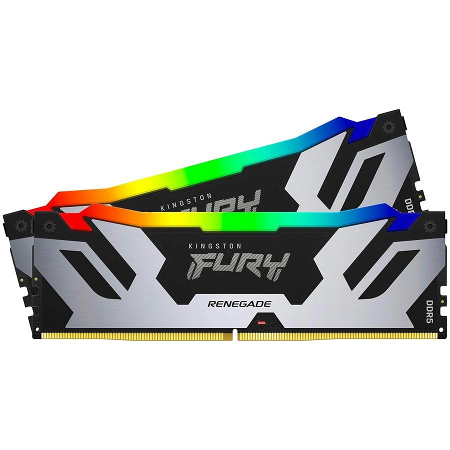 Памет Kingston 96GB 6000MT/s DDR5 CL32 DIMM (Kit of 2) FURY Renegade RGB XMP - KF560C32RSAK2-96