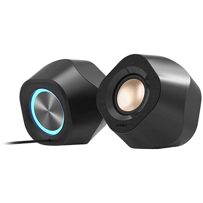 F&D V720 2.0 Multimedia Gaming Speakers, 8W (4Wx2), 2x2.25'' Speakers