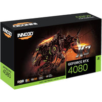 Inno3D RTX4080 X3 16GB GDDR6X HDMI 3xDP - (A) - N40803-166X-187049N (8 дни доставкa) thumbnail 2
