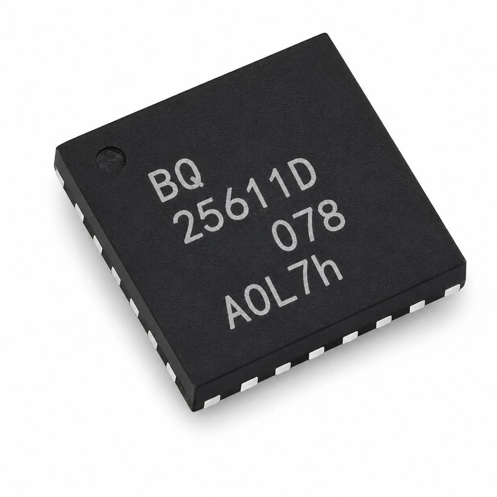 BQ25611D I²C Controlled Single Cell 3A Buck Battery Charger with USB Detection and NVDC Power Path WQFN-24