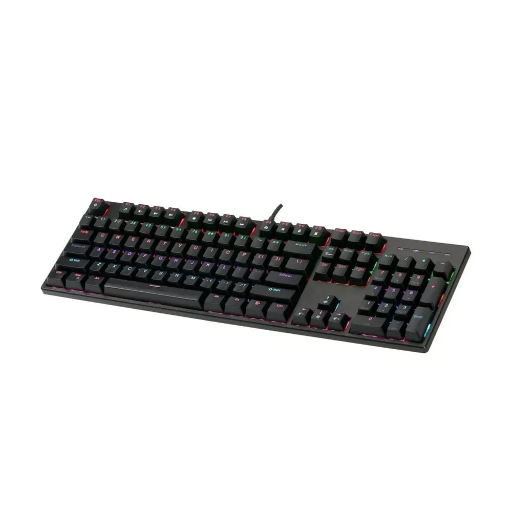 Xtrike ME геймърска клавиатура Gaming Mechanical keyboard - GK-918 - BLUE switches, 104 key (XTRM-GK-918)