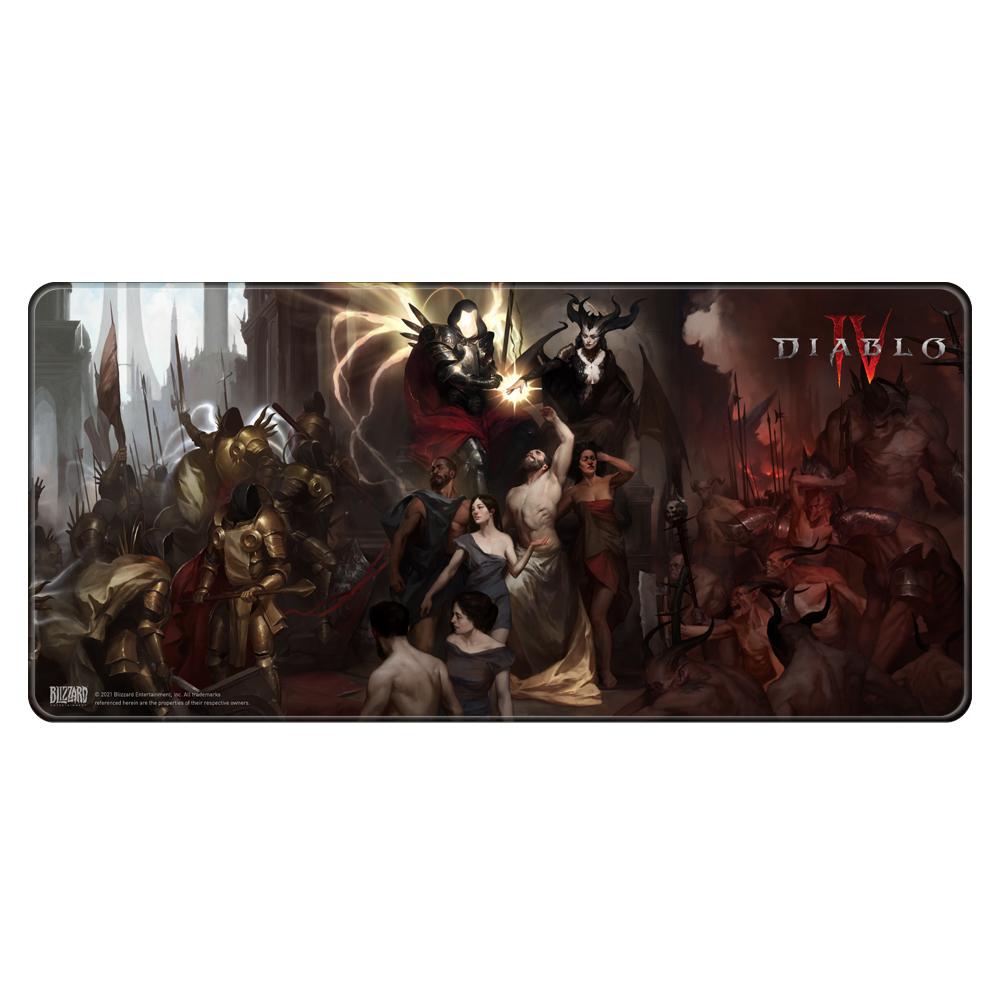 Геймърски пад Diablo IV - Skeleton King, XL