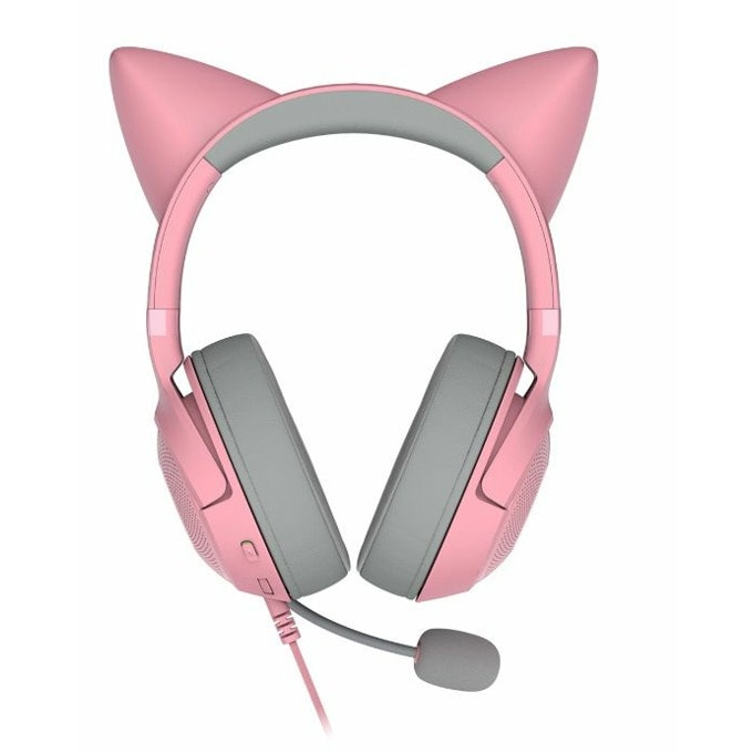 Kraken Kitty V2 - Pink, Gaming headset, Kitty Ears, Stream Reactive Lighting, HyperClear Cardioid Mic