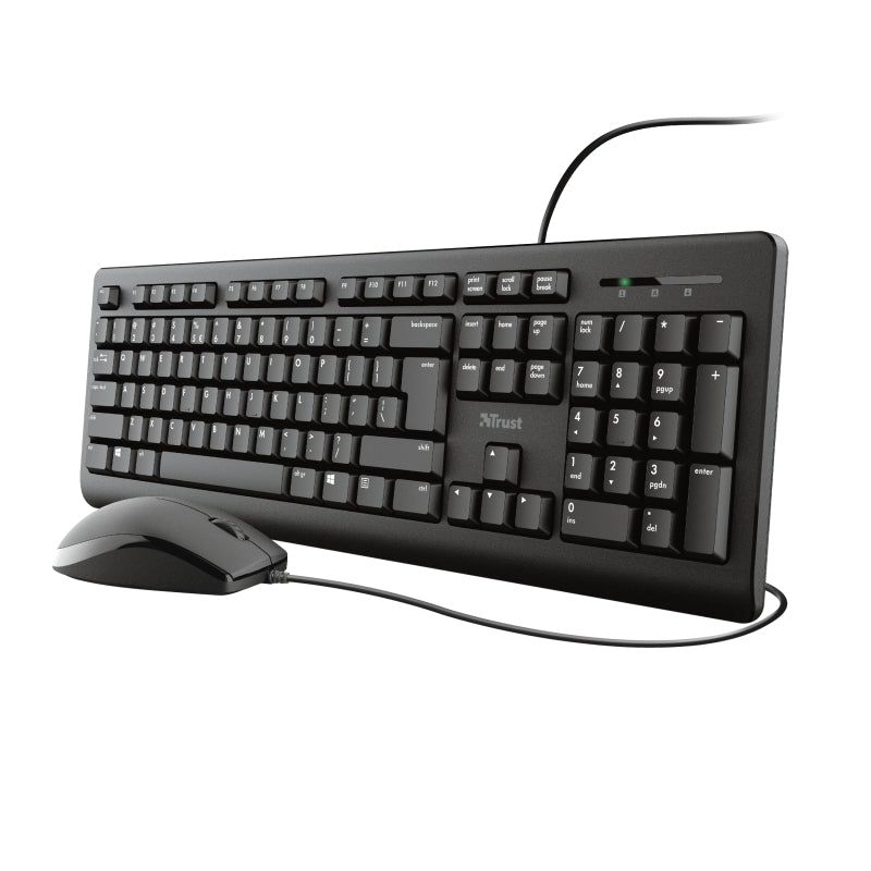 TRUST Primo Keyboard & Mouse BG Layout - 24344