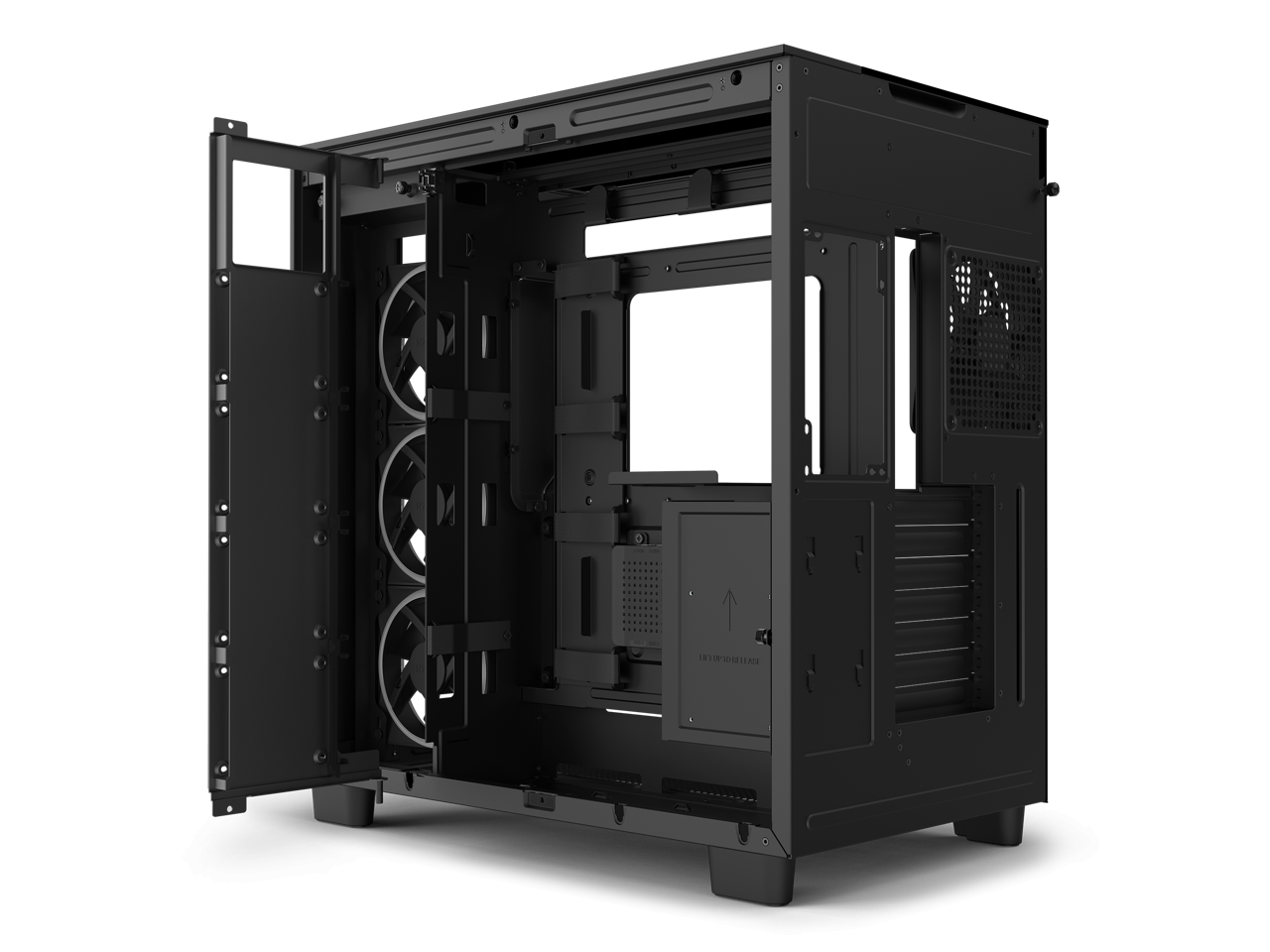 Кутия за компютър NZXT H9 Elite Matte Black