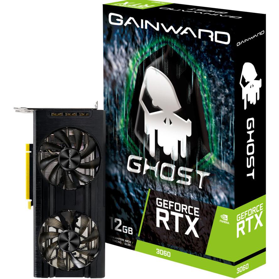 Gainward RTX3060 Ghost 12GB GDDR6 HDMI 3xDP - (A) - 2430 (8 дни доставкa)