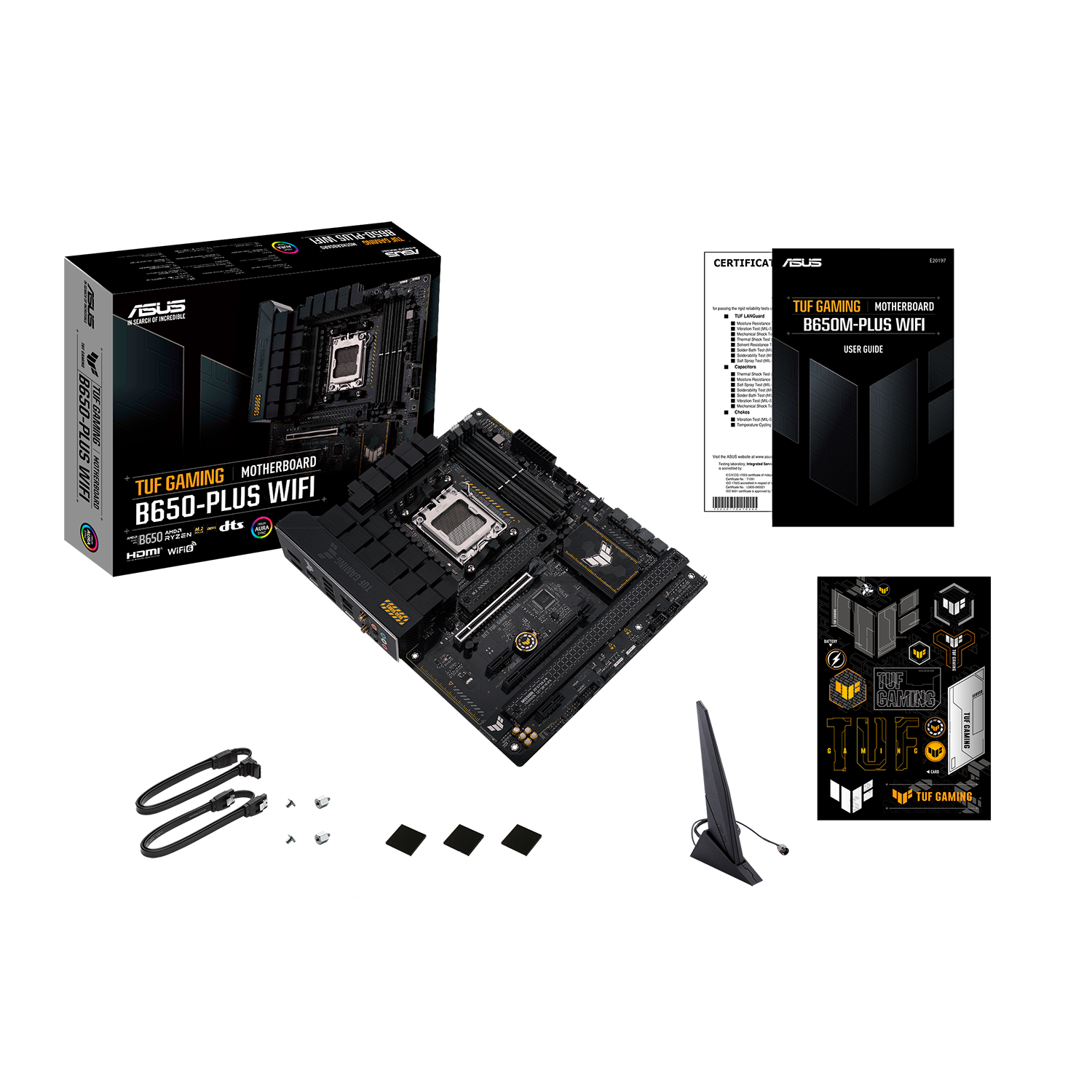 Дънна платка AM5 ASUS TUF Gaming B650-PLUS WIFI - (К) - 90MB1BZ0-M0EAY0 (8 дни доставкa)