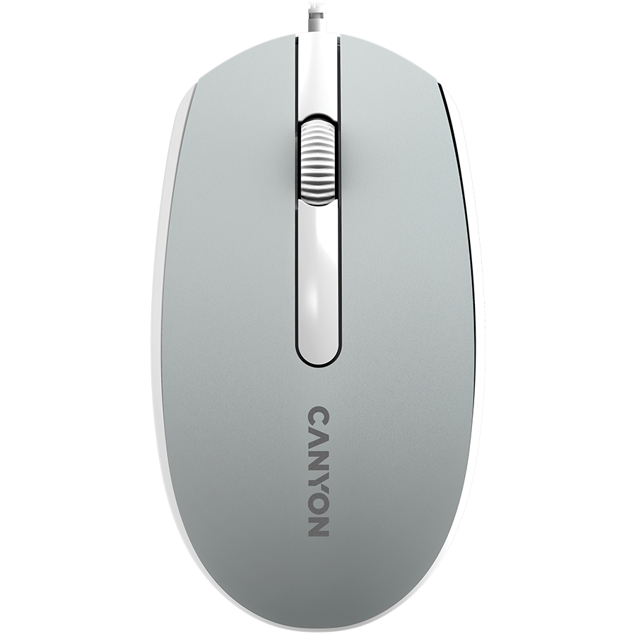 Мишка, CANYON mouse M-10 Wired Dark grey