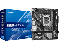 Дънна платка ASRock H610M-HDV/M.2 R 2.0, LGA1700, DDR4, mATX - ASR-MB-H610M-HDV-M2 thumbnail 2