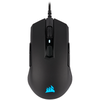Corsair M55 RGB PRO Ambidextrous Multi-Grip Gaming Mouse, Black, Backlit RGB LED - CH-9308011-EU thumbnail 1