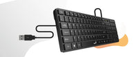Genius клавиатура Slim Keyboard SlimStar 126 White - Copilot, Low profile Chocolate thumbnail 7