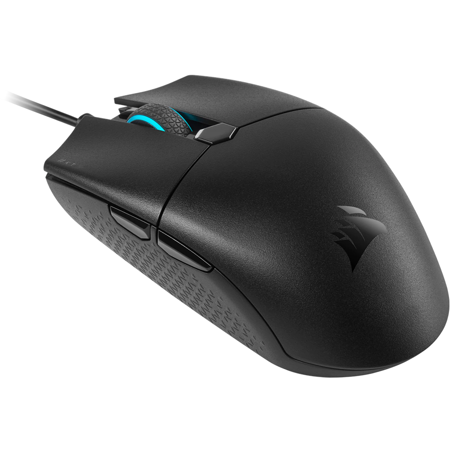 CORSAIR KATAR PRO Gaming Mouse, Wired, Black, Backlit RGB LED, 12400 DPI, Optical - CH-930C011-EU