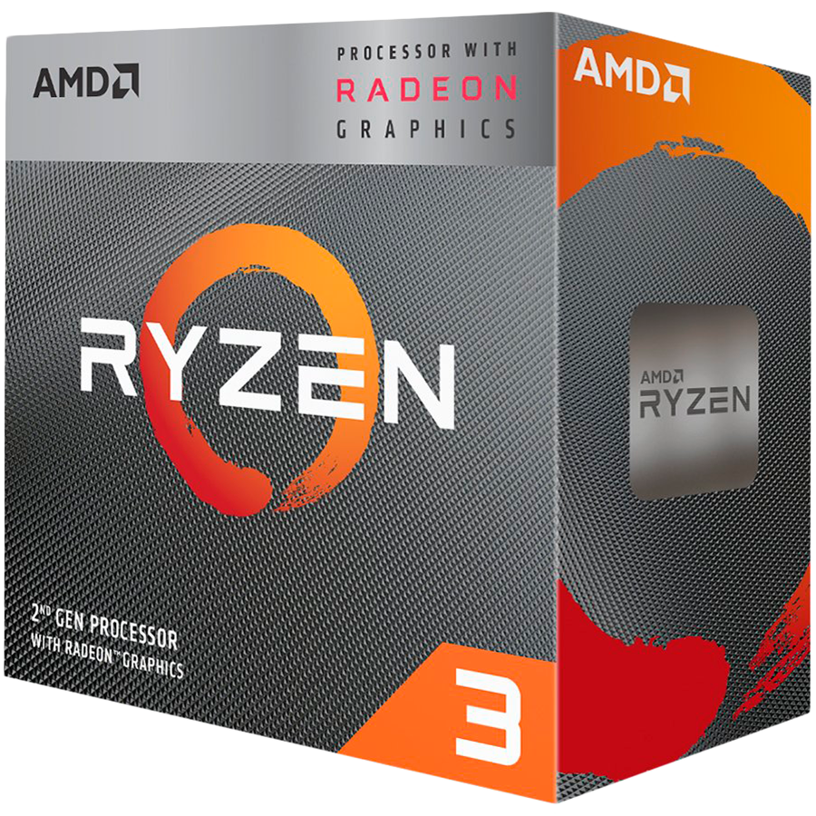 Процесор AMD CPU Desktop Ryzen 3 4C/4T 3200G (4.0GHz,6MB,65W,AM4) box, RX Vega 8 Graphics, with Wraith Stealth cooler - YD3200C5FHBOX