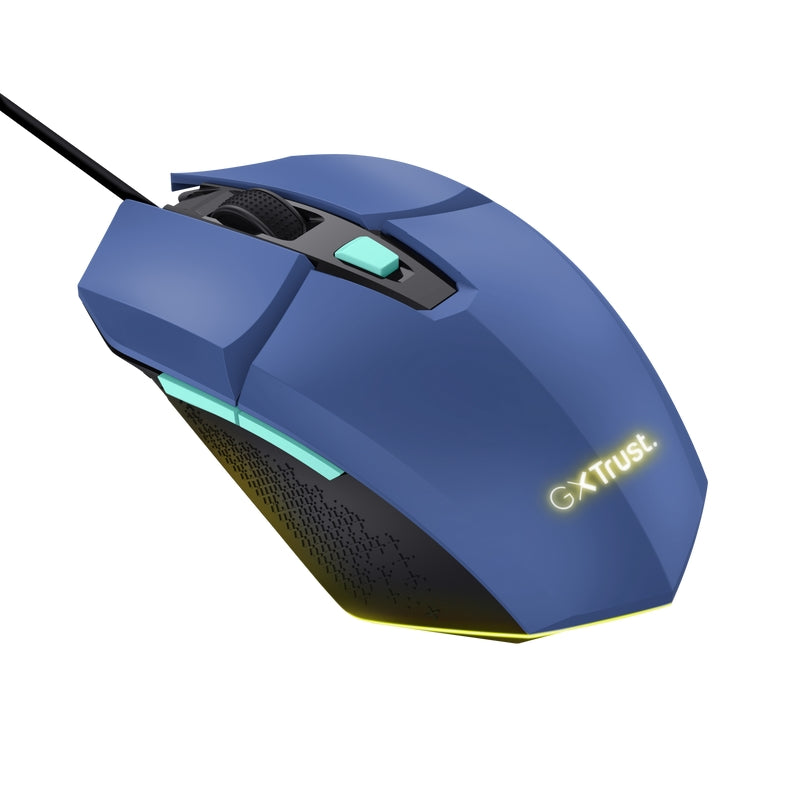 TRUST GXT109 Felox Gaming Mouse Blue - 25067