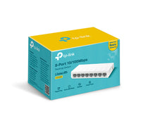 Switch TP-LINK LS1008, 8-Port 10/100Mbps, Unmanaged, Desktop, TL-LS1008 thumbnail 3