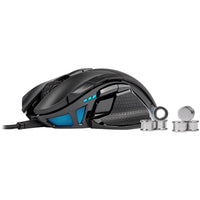 CORSAIR NIGHTSWORD RGB, Performance Tunable FPS/MOBA Gaming Mouse, Black, Backlit RGB LED - CH-9306011-EU thumbnail 4