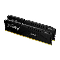 Памет Kingston FURY Beast Black 64GB(2x32GB) DDR5 - KF560C30BBEK2-64 thumbnail 1