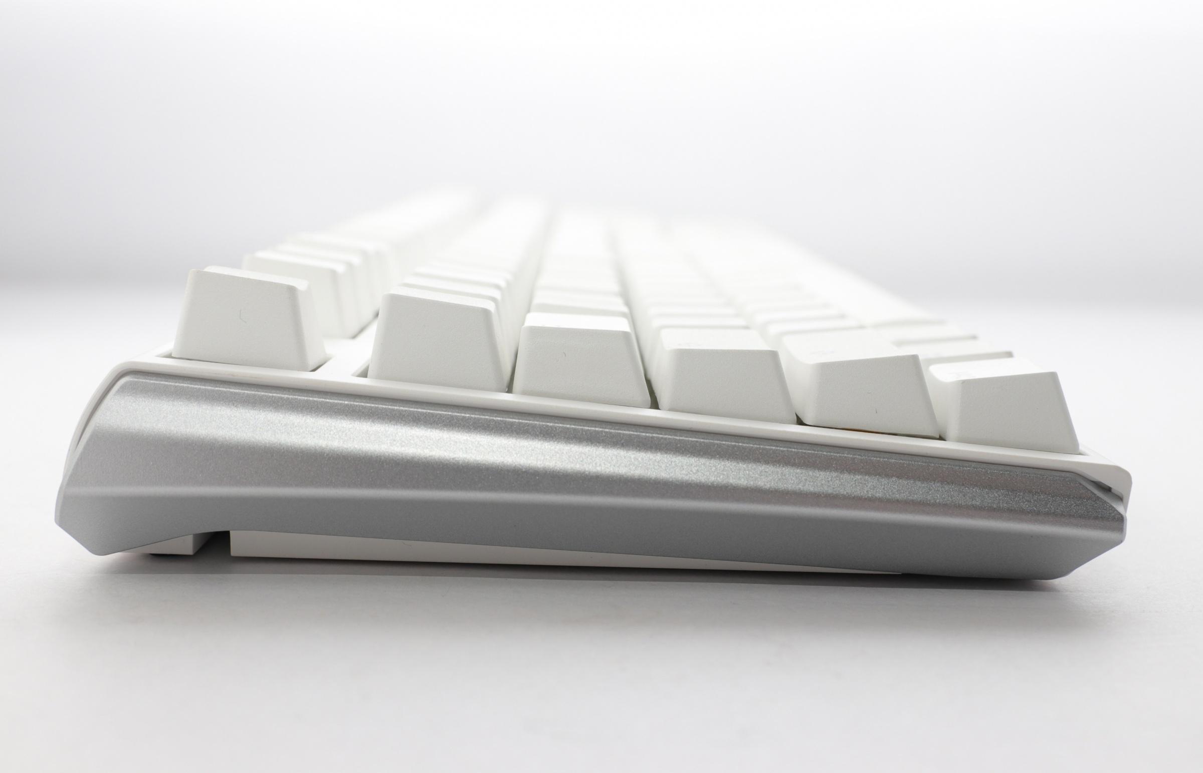 Геймърскa механична клавиатура Ducky One 3 Pure White TKL Hotswap Cherry MX Brown, RGB, PBT Keycaps - DUCKY-KEY-87-BUSPDPWWWSC1