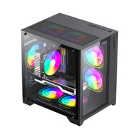 Gamemax кутия Case mATX - Infinity Mini Black thumbnail 3