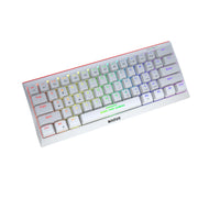 Marvo геймърска клавиатура Gaming Mechanical keyboard 61 keys TKL Hecate 61R WH - KG962G White - RED switches, RGB thumbnail 3