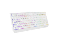 Геймърска клавиатура Genesis Thor 230 TKL Wireless US White RGB Mechanical Outemu Red thumbnail 2