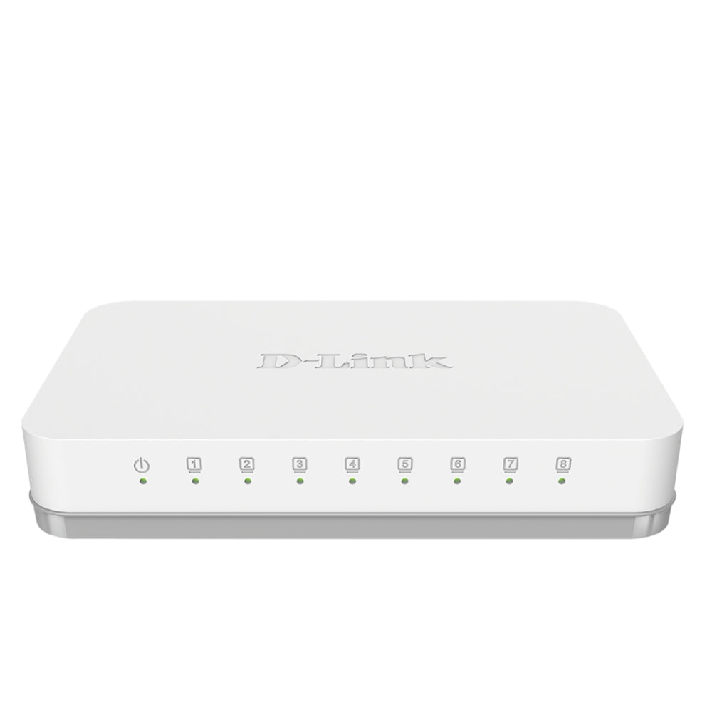 D-Link 8-Port Gigabit Easy Desktop Switch - GO-SW-8G