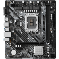 Дънна платка ASROCK MB Desktop H610M-HVS (S1700, 2x DDR4, 1x PCIe 4.0 x16, 1x PCIe 3.0 x1, 1x SSD Ultra M.2 PCIe - H610M-HVS/M.2 R2.0 thumbnail 1