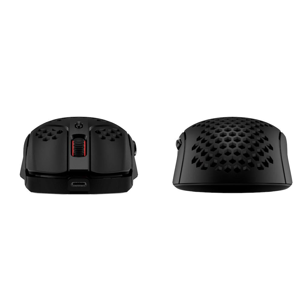 Геймърска мишка HyperX Pulsefire Haste, Wireless, RGB, USB, Черен Червен - HX-MOUSE-PFHW-BK