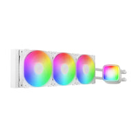 Охлаждаща система Geometric Future Water Cooling Eskimo Pro 360 White Addressable RGB, LGA1851/AM5 - GEO-ESKIMO-PRO-36W thumbnail 1