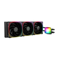 Охлаждаща система Geometric Future Water Cooling Eskimo Pro 420 Black Addressable RGB, LGA1851/AM5 - GEO-ESKIMO-PRO-42B thumbnail 1