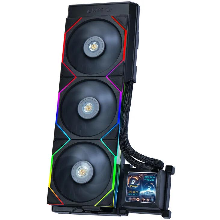 Охлаждаща система Lian Li HydroShift LCD 360 TL - Black - LL-FAN-WASE-877