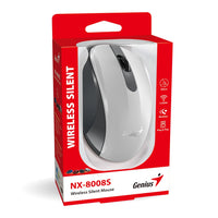Мишка, Genius Wireless Silent Mouse - NX-8008S White+Gray - Silent, 2.4GHz thumbnail 5