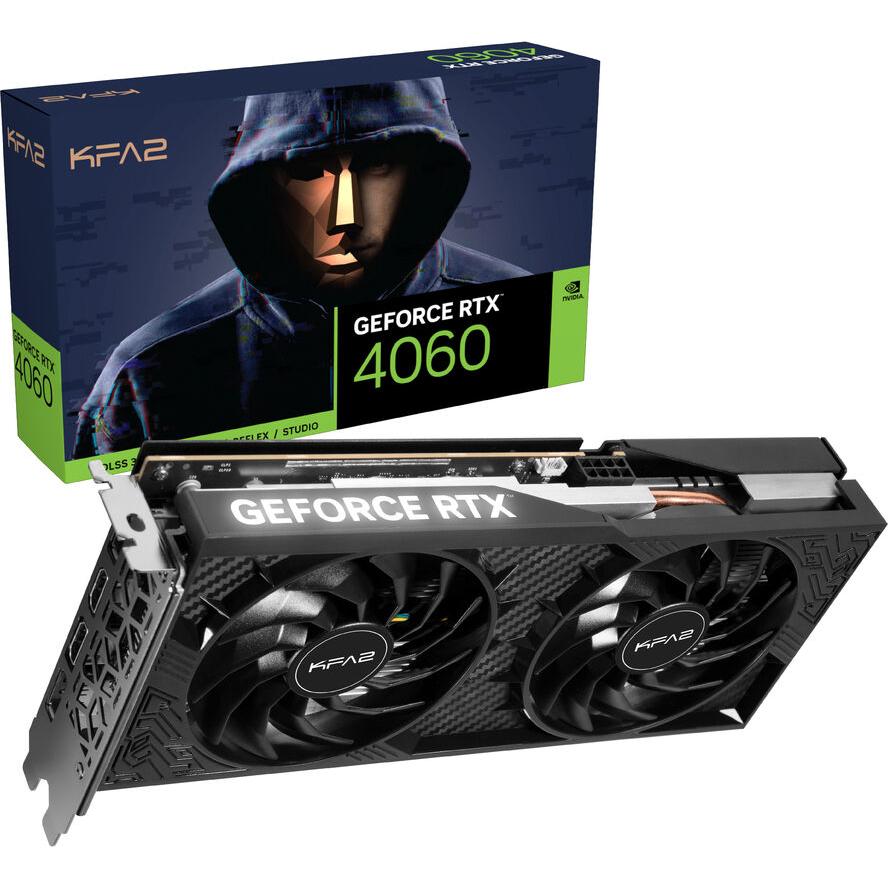 KFA2 RTX4060 2X OC 8GB GDDR6 HDMI 3xDP - (A) - 46NSL8MD8LOK (8 дни доставкa)