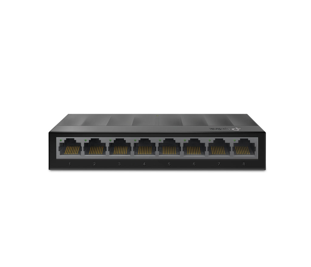Switch TP-LINK LS1008G, 8-Port 10/100/1000Mbps, Unmanaged, Desktop, TL-LS1008G