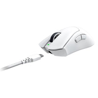 Razer DeathAdder V3 Pro - White Edition, Ergonomic Wireless Gaming Mouse, Speedflex Charging Cable USB Type C - RZ01-04630200-R3G1 thumbnail 5