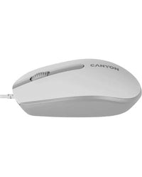Мишка Canyon - CNE-CMS10WG, оптична, White grey thumbnail 4