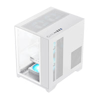 Gamemax кутия Case mATX - Infinity Mini White thumbnail 4