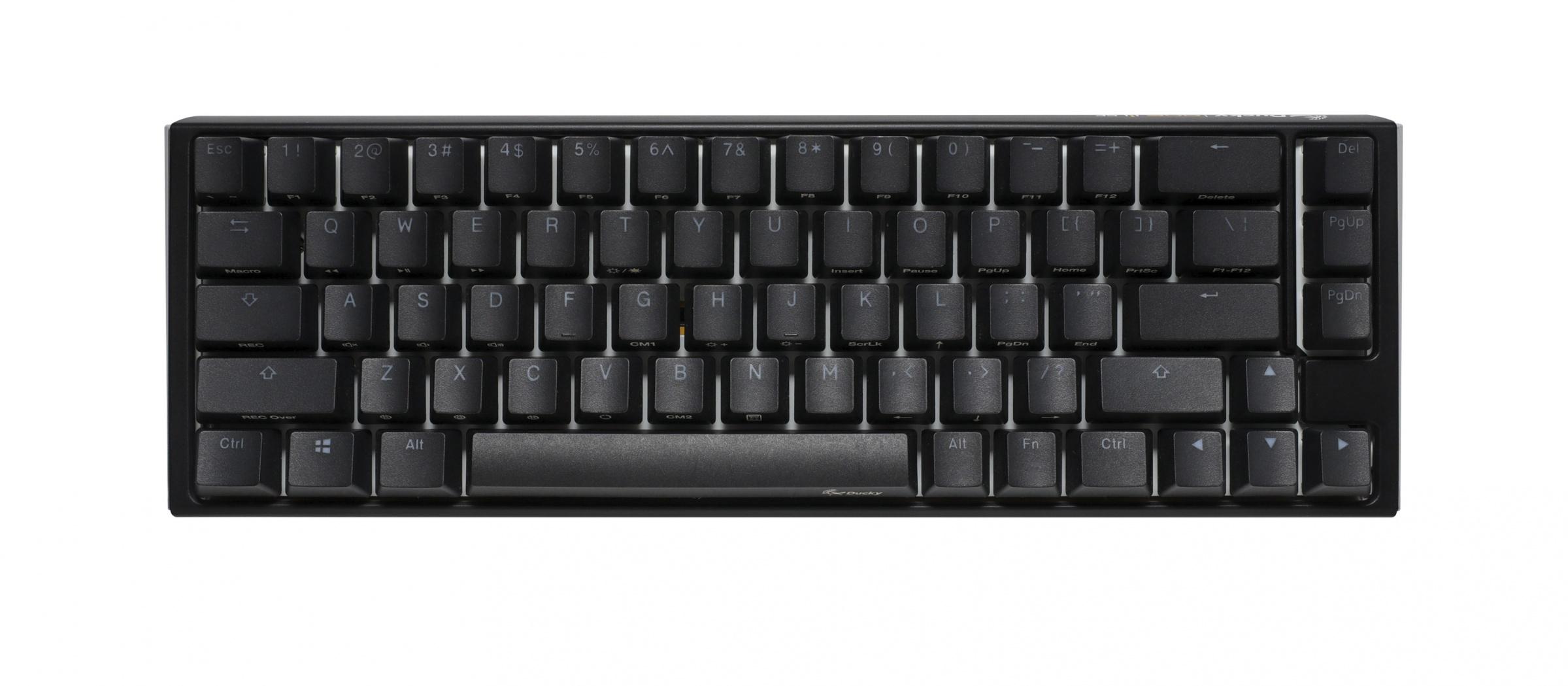 Геймърскa механична клавиатура Ducky One 3 Classic SF 65%, Hotswap Cherry MX Black, RGB, PBT Keycaps - DUCKY-KEY-67-AUSPDCLAWSC1