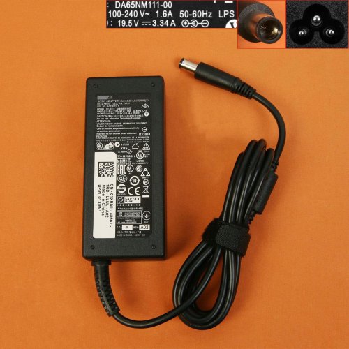 Оригинално Зарядно за лаптоп (Original Laptop Adapter) Dell - 19.5V / 3.34A / 65W - (PA-12) (7.5x0.7x5.0)