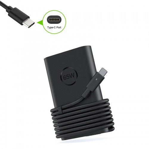 Зарядно за лаптоп Dell 65W USB, Type-C