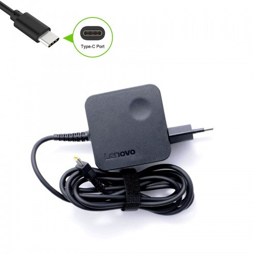 Оригинално Зарядно за лаптоп (Original Laptop Adapter) Lenovo Yoga 910-13IKB USB (Type-C) Шуко 20V/2.25A/45W
