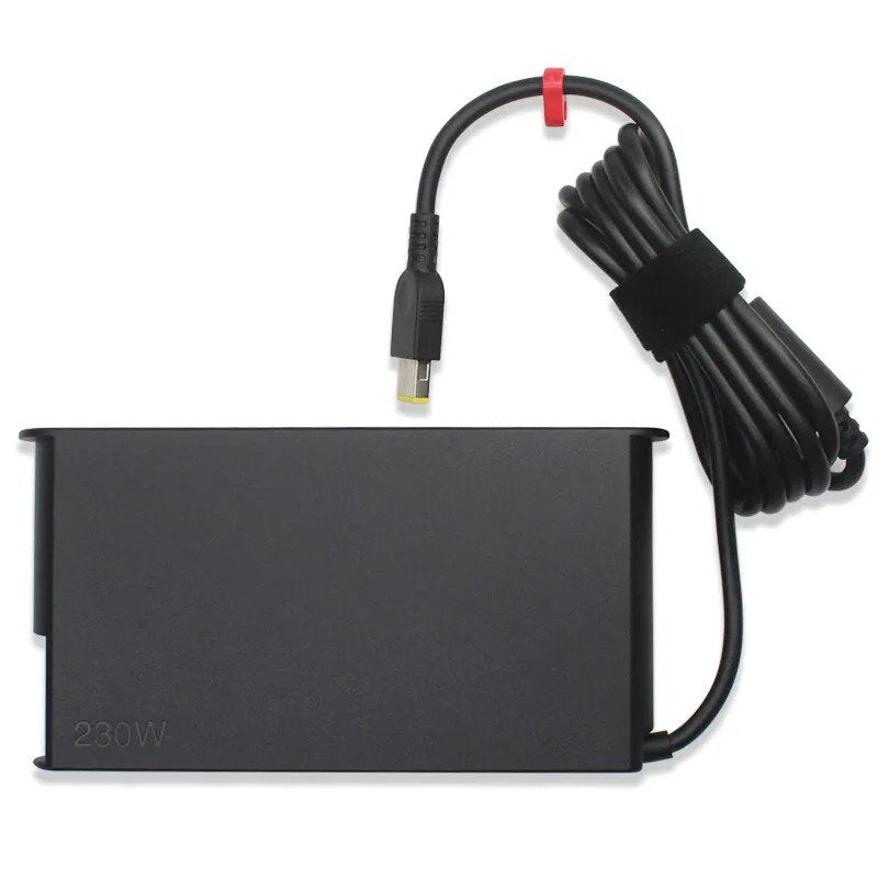 Оригинално зарядно за лаптоп Lenovo 20V / 11.5A / 230W (Square Tip) - Slim Клас А- Реновирано