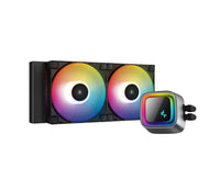 Охлаждаща система DeepCool Водно охлаждане Water Cooling LS520 Addressable RGB, Infinity mirror design LGA1700/AM5 - R-LS520-BKAMNT-G-1 thumbnail 1